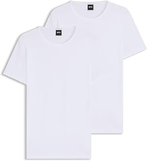 BOSS Herren TShirtRN 2P Modern Zweierpack Unterwäsche-T-Shirts aus Stretch-Baumwolle