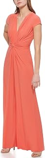 Vince Camuto Women's V-Neck Twist Front Jumpsuit