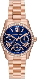 Michael Kors Lexington Women's Quartz Chronograph Watch with Stainless Steel Strap