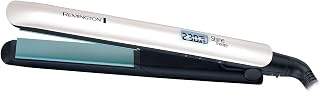 Remington Shine Therapy Hair Straightener with Advanced Ceramic Coating Infused with Moroccan Argan Oil for Sleek & Smooth Glide, Floating Plates, Digital Display, 9 Settings 150°C–230°C, S8500