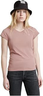 G-Star Eyben Women's Slim V-Neck Top 2.0 T-Shirt (Pack of 1)