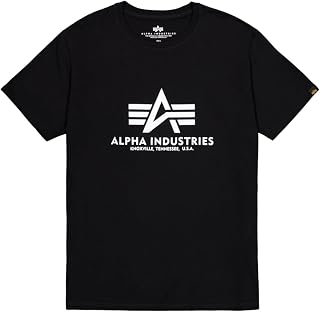 Alpha Industries Basic 100501 Men's T-Shirt Regular Size Short Sleeve