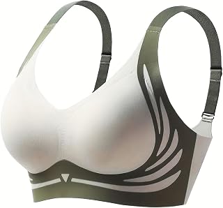 Push up Bra for Women, Wireless, Full Coverage Seamless Bra for Women, Soft Daily Support