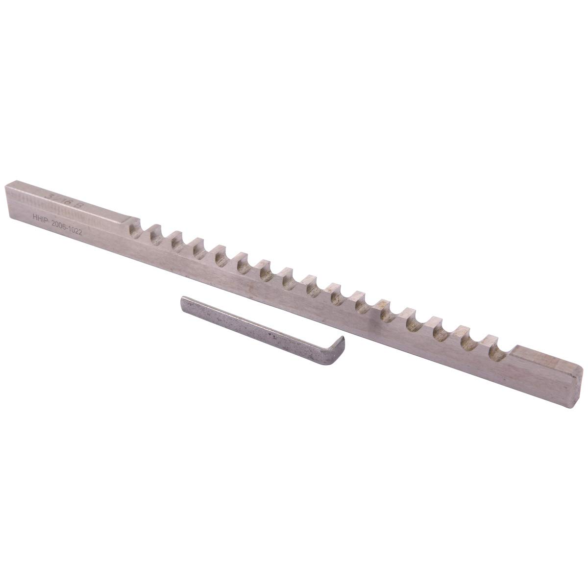 HHIP 2006-1022 3/16 Inch B HSS Keyway Broach with 1 Shim