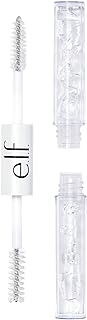 e.l.f. Clear Brow & Lash Mascara, Glossy, Shiny, Lightweight, Easy To Use, Conditions Hairs, Gives Brows Soft Flexible Hold, Compact, All-Day Wear 2.5ml, crystal (clear)