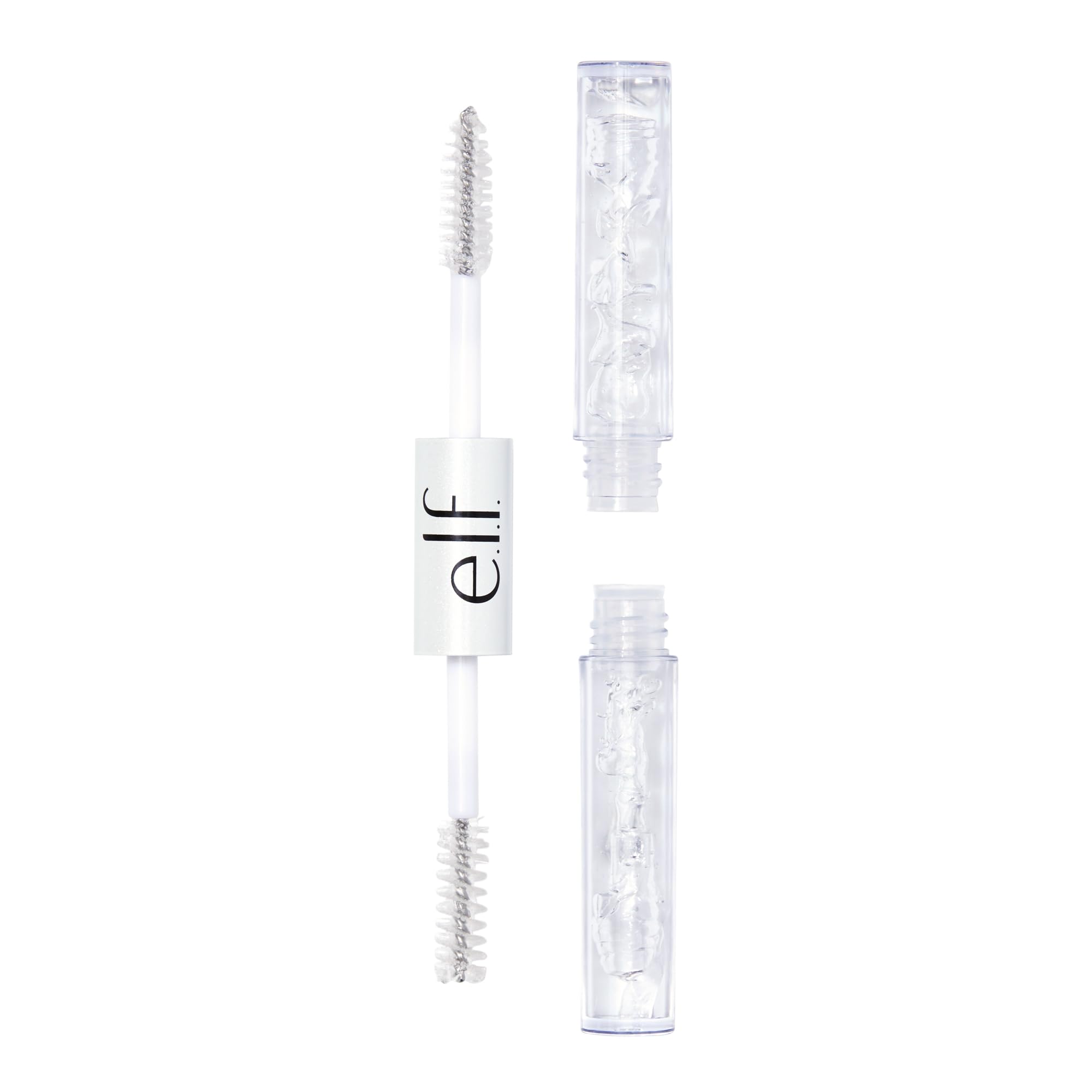 e.l.f. Clear Brow & Lash Mascara, Glossy, Shiny, Lightweight, Easy To Use, Condi