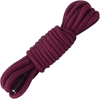 Shoelaces 4 mm Wide Polyester Round 20 Colours Length 70/90/120/150 cm Black 2 Pairs