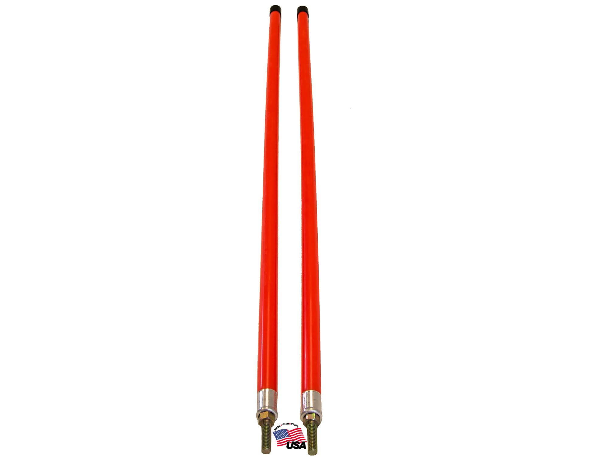 Buyers Products 1308111 Fluorescent Nylon Orange Guide Kit, 3/4" X 36", Stud Mou