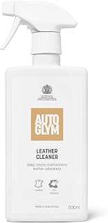 Autoglym Leather Cleaner, Interior Cleaning Spray, 500ml | Car Leather Cleaner, pH Neutral Formula – Deep Cleans & Freshens Leather Upholstery, Seats and Interior Trim