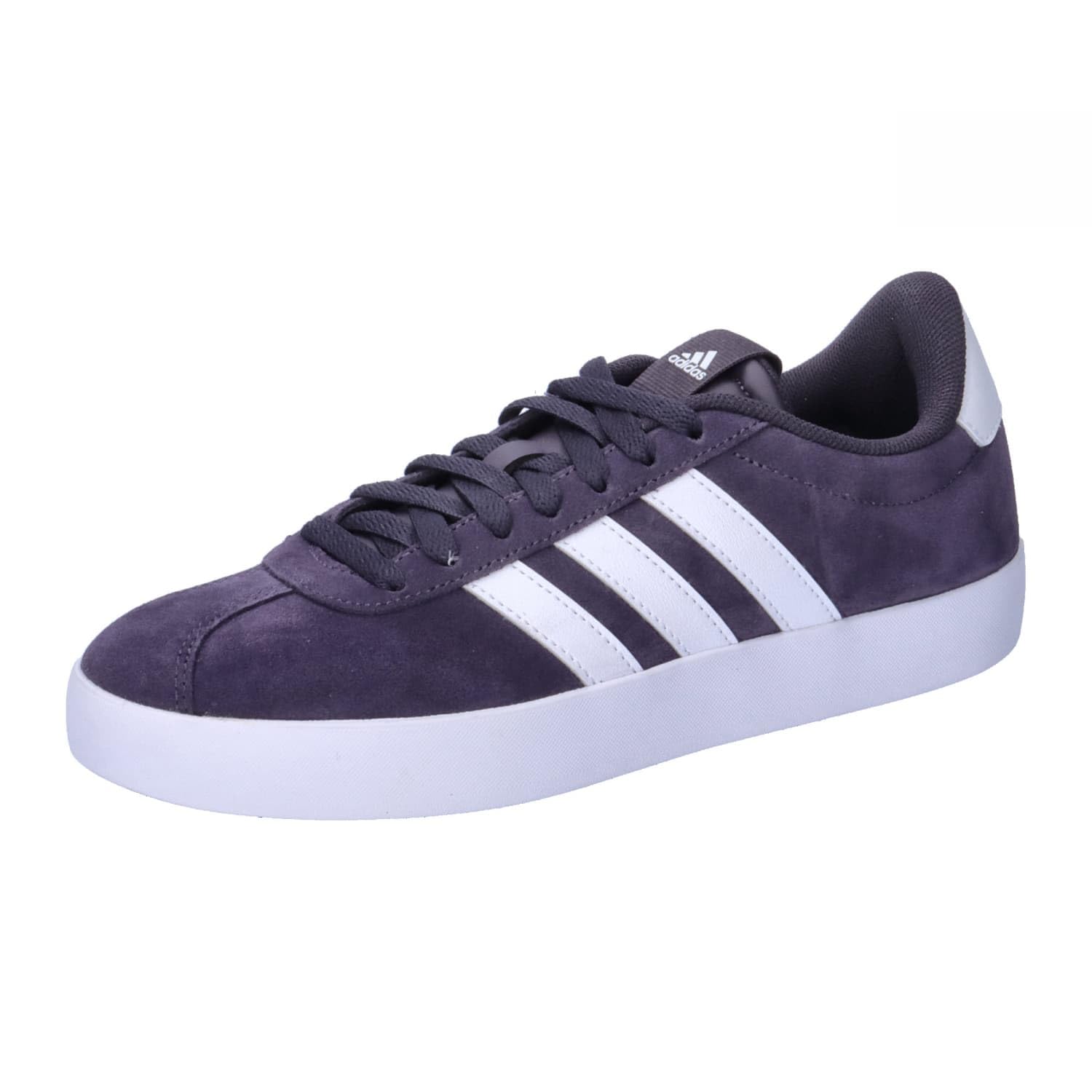 Adidas VL Court Shoes Women's Trainers, Aurora Black Cloud White Aurora Black, 4