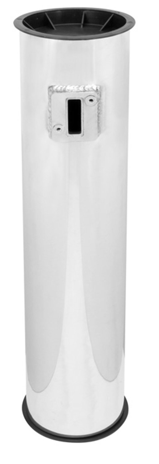 Spectre Performance (SPE-9718) 4" O.D. Straight x 18" Long Intake Tube,Silver