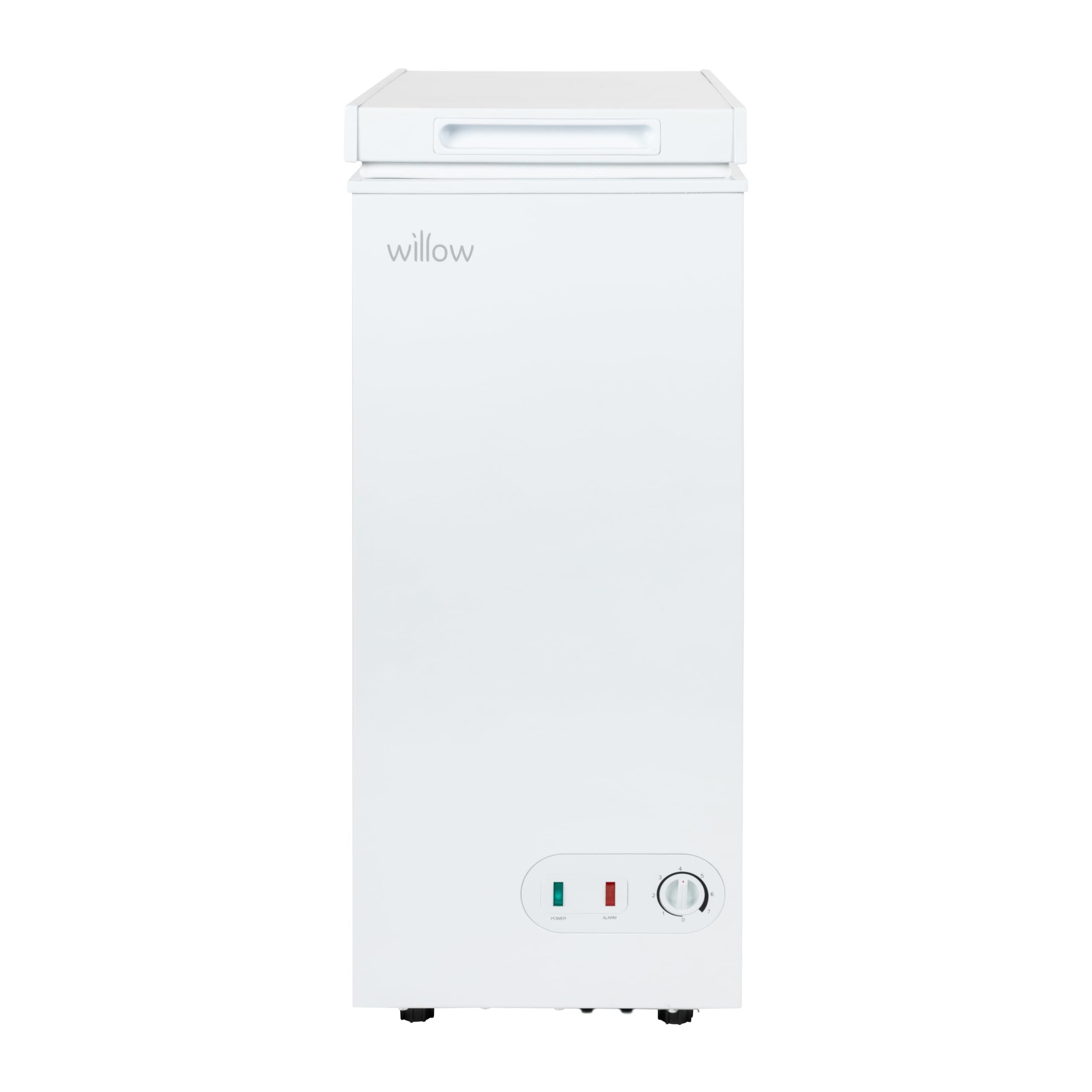 Willow WCF60W Freestanding 51L Chest Freezer with Removable Storage Basket, Suit