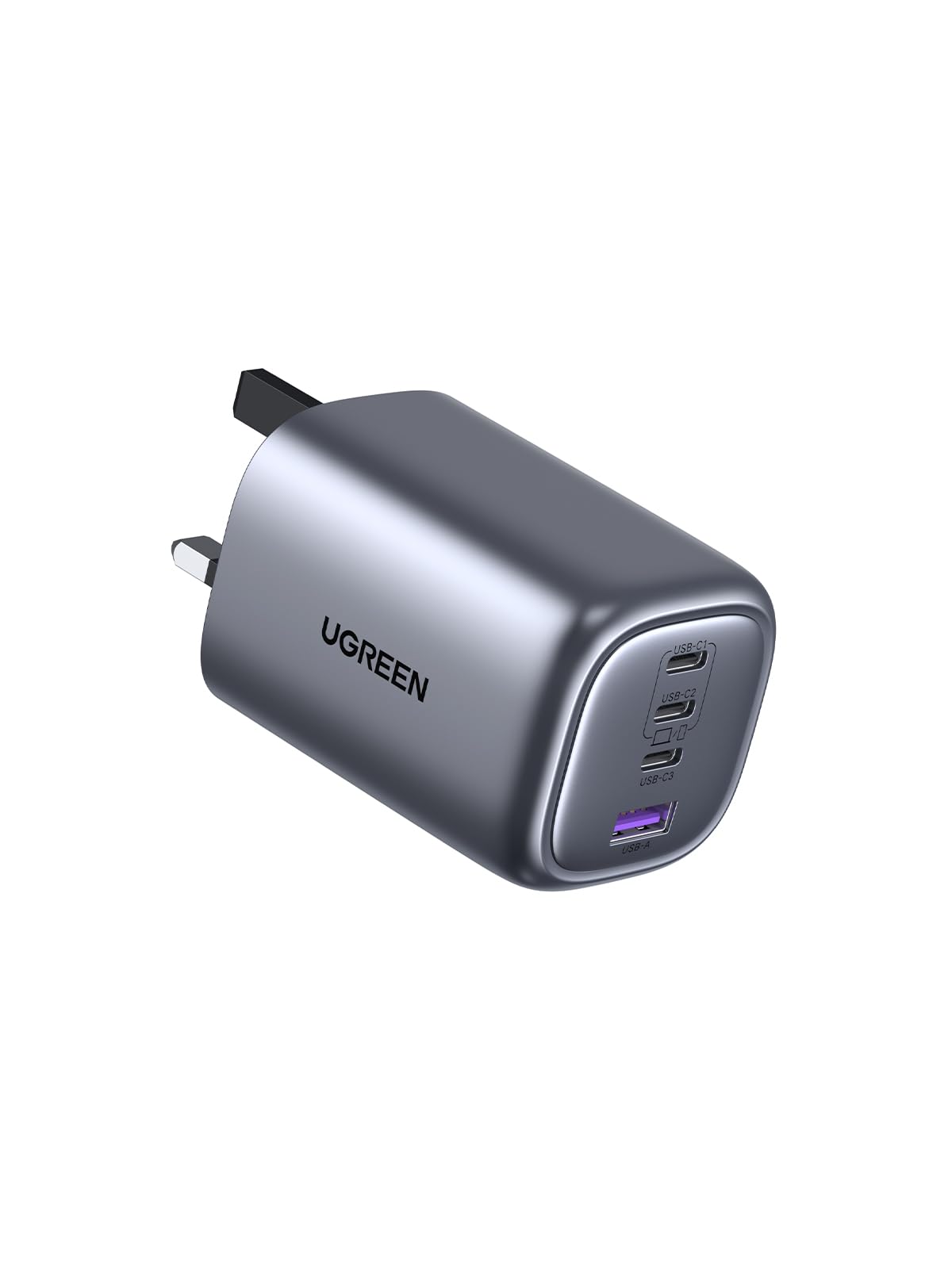 UGREEN USB C Plug 100W Fast Charger GaN 4-Port Laptop Charger | Compatible with 