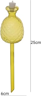 Automatic Watering Plastic Light Green Pineapple Plant Bonsai Water Drip Household Garden Automatic Drip