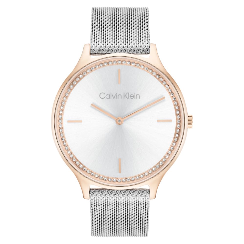 Calvin Klein CK Timeless Collection Women's Quartz Two Hands Movement Watch with
