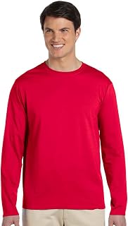Gildan Ultra Cotton Long Sleeve T-Shirt - Style G2400 - Multipack Men's T-Shirt (Pack of 3)