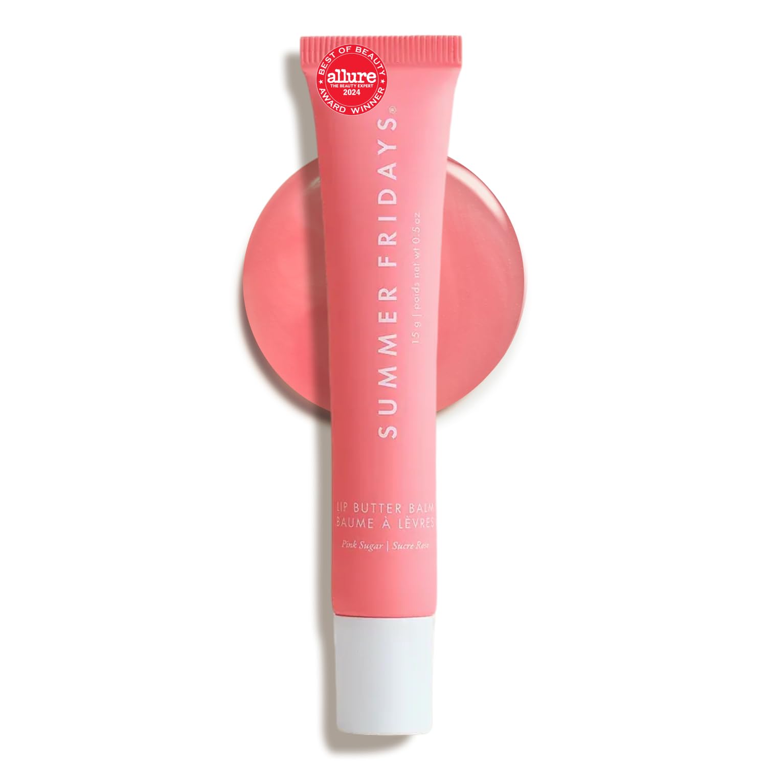Summer Fridays Lip Butter Balm - Moisturizing Lip Gloss for Instant Shine + Shee