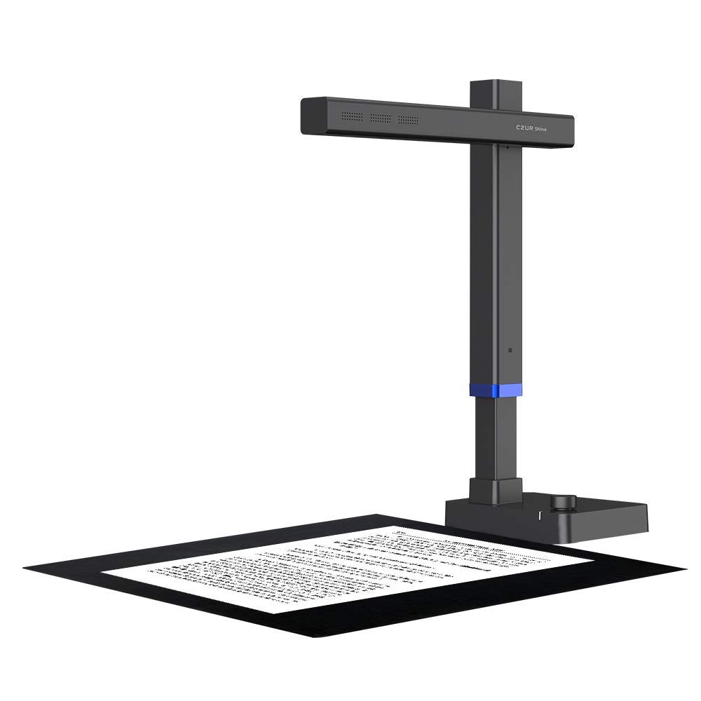 CZUR Shine Ultra Book Scanner 13MP Camera Portable Document Scanner | 340 DPi Ma
