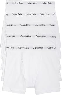 Calvin Klein Men Pack of 3 Cotton Boxer Briefs with Stretch