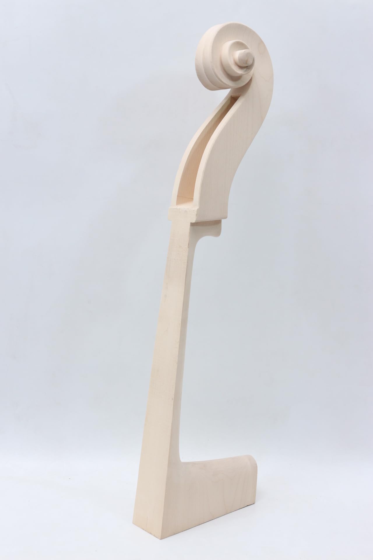WUQIMUSC 3/4 Upright Bass Fingerboard Rosewood Maple wood Bass Neck Head double 