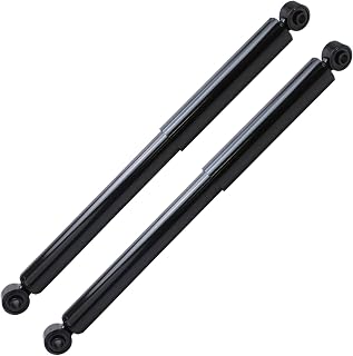 Detroit Axle - 2pc Rear Shock Absorbers for 2001-2010 Chevy Silverado 2500 HD GMC Sierra 2500 HD, 1999-2004 Silverado 2500 Sierra 2500, 02-18 Dodge Ram 1500 19-24 Ram 1500 Classic Replacement