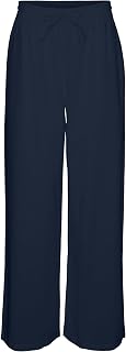 VERO MODA Wide Leg Trousers VMLINN Mid Waist Trousers