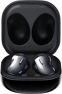 Samsung Galaxy Buds Live, Earbuds w/Active Noise Cancelling (Mystic Black) (Renewed)
