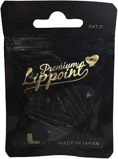 L STYLE Premium Lip Point Tips 2BA Black 30-Piece Set