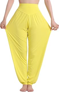 Hoerev Super Doux Modale Harem Yoga Pilates Spandex Pants