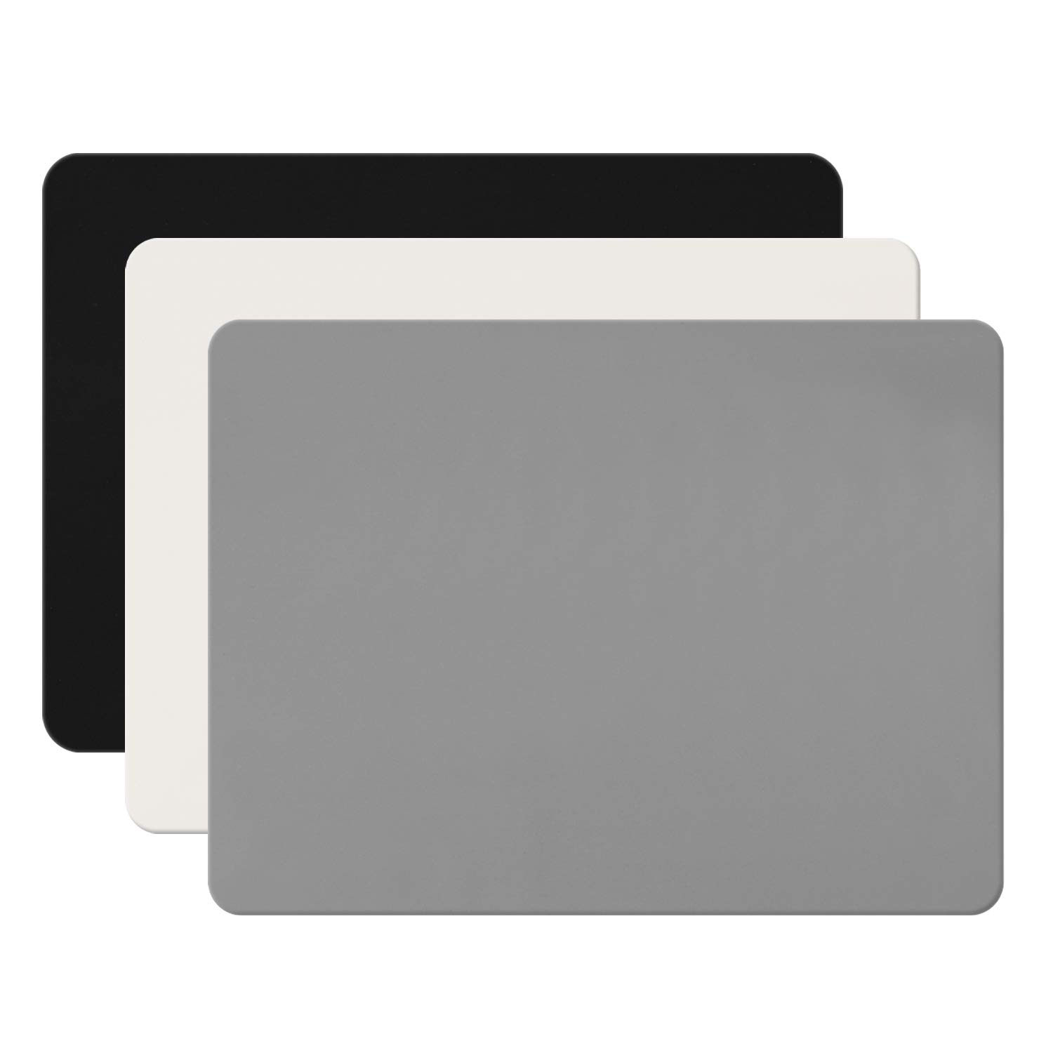 Gartful 3Pack Silicone Sheet for Crafts, Resin Jewelry Casting Molds Mat, Food G