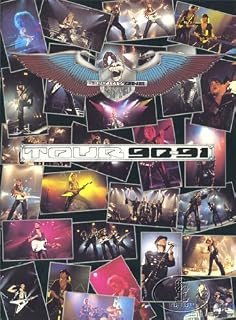 Scorpions 1990-91 Crazy World Tour Concert Program Programme Book