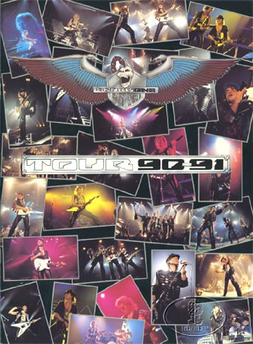 Scorpions 1990-91 Crazy World Tour Concert Program Programme Book