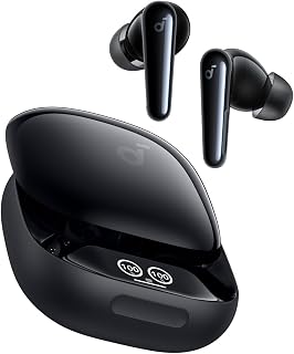 soundcore by Anker Liberty 4 Pro Wireless Noise Cancelling (Renewed) | Earbuds, Real-Time Adaptive ANC with 7 Sensors, 2X Faster Charging, Hi-Fi Level Music