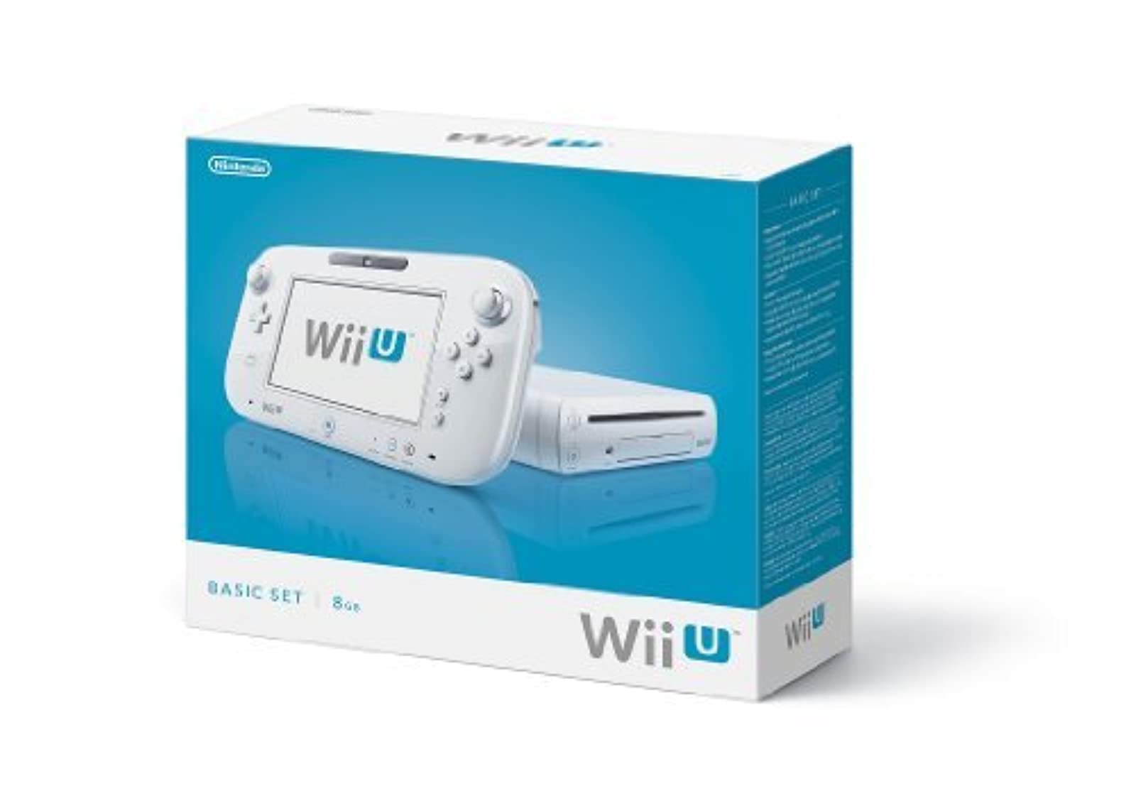 Nintendo Wii U Console 8GB Basic Set - White by Nintendo