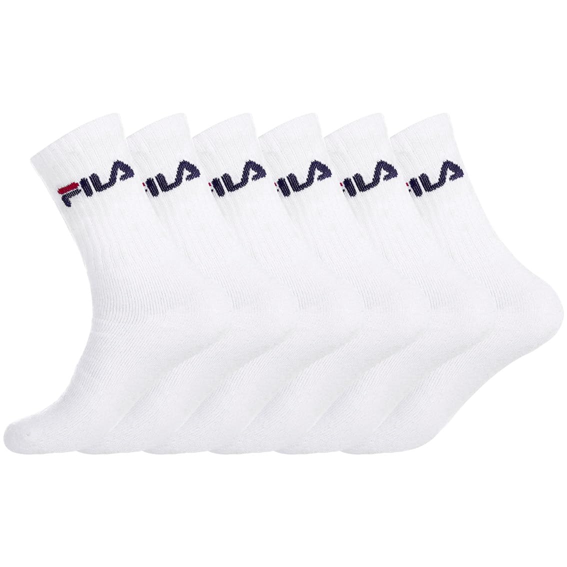 FILA Men's Chaussettes Tnx6 Socks (Pack of 6)