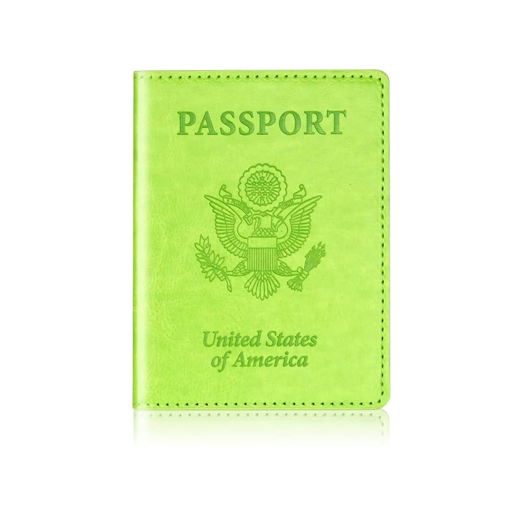 Passport Holder, 1 Piece Passport Cover Wallet Case for Men Women Travel Essenti