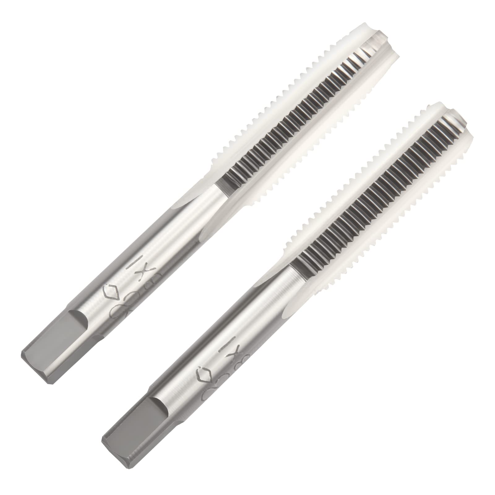 Aceteel M8 X 1.25 Metric Hand Tap, Right Hand M8 X 1.25mm Threading Hand Tap 1Pa