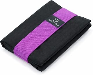 LIGHT FOLD Trifold Nylon Slim Wallet for Men, RFID Blocking Front Pocket