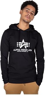 Alpha Industries Men's Basic Hoody Hooded Sweat for Men Hooded Sweatshirt (pack of 1)