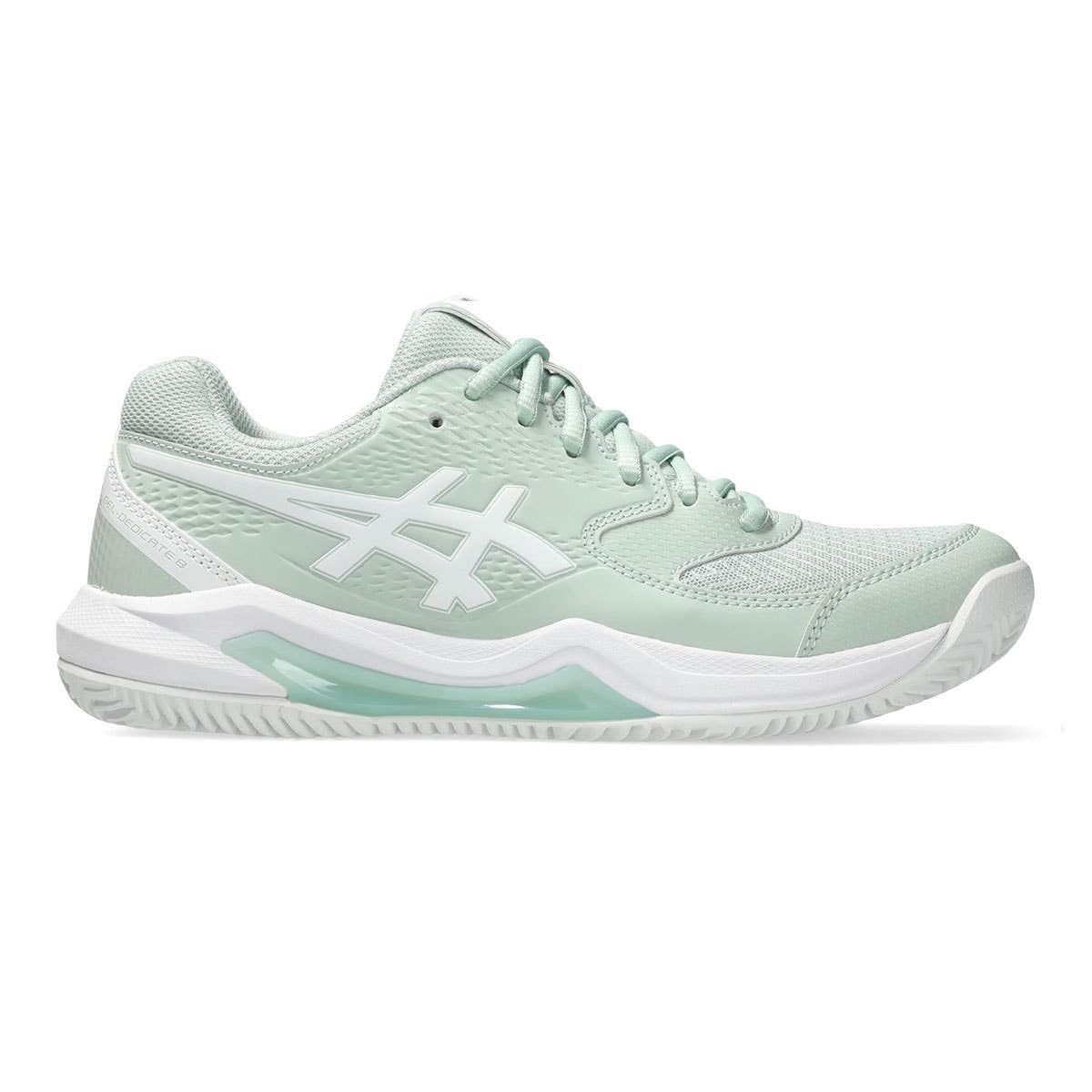 ASICS Dedicate 8 Clay Women's Tennis Shoes Blue Yellow