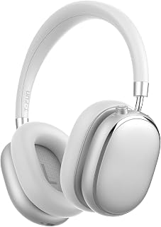 NC95 Wireless Headphones with Active Noise Cancellation, Knob Control, Bluetooth 6.0, Transparency Mode, App Control, 120 Hours of Battery (Silver)