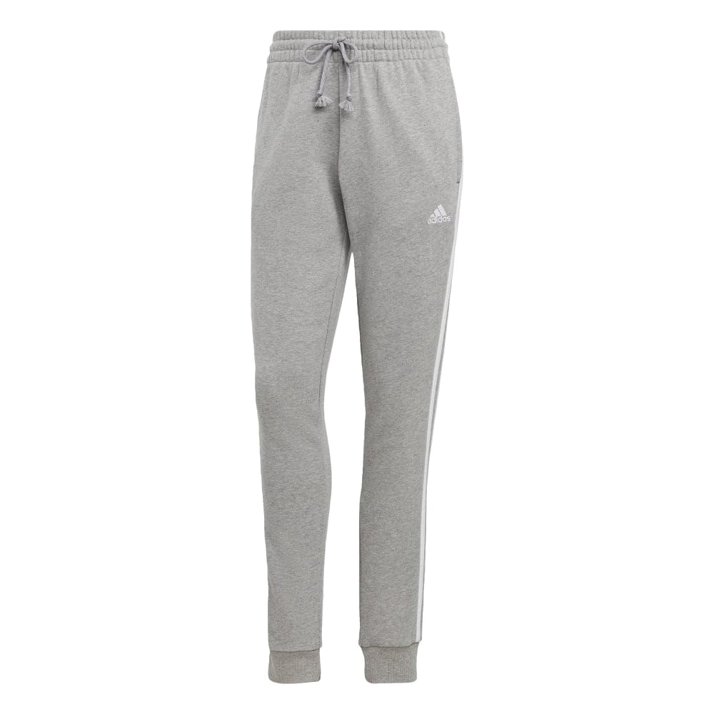 adidas Essentials - French Terry Pants with 3-Stripes Cuffs - Women's Trousers