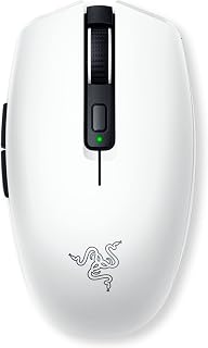 Razer Orochi V2 Wireless Gaming Mouse, 950 Hr Battery, 60g, White | 2 Wireless Modes (HyperSpeed & Bluetooth), 18K DPI Sensor, 60M-Click Switches, Lightweight, AA/AAA Battery, PC & Mac