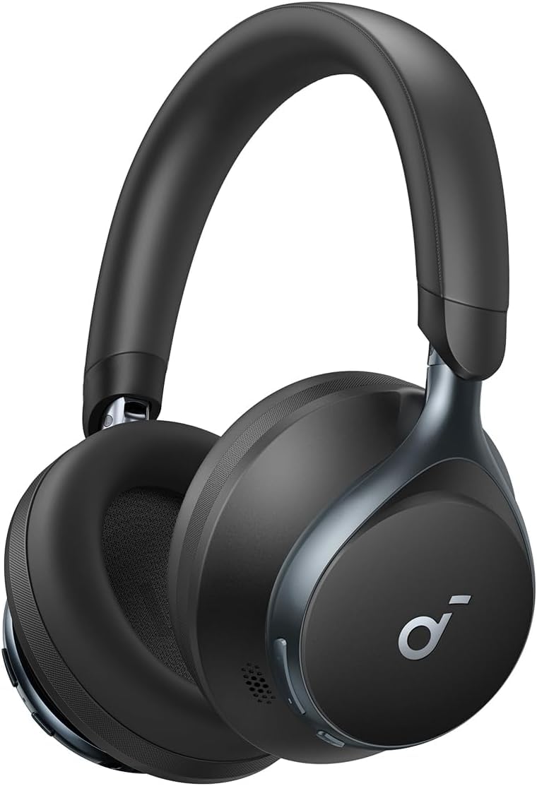 Soundcore Anker ANC Over-Ear Headphones(Renewed) | Active Noise Cancelling, Comf