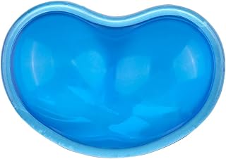 Keyboard Mouse Gel Wrist Rest Set Wrist Rest Pad and Mouse Pad for Office Gaming Computer Laptop Ergonomic Comfortable Pain Relief (Blue)