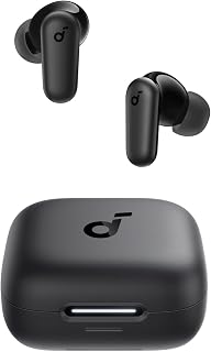 Soundcore Anker P30i, Adaptive Noise Cancelling Wireless Earbuds | Strong & Smart ANC, Big Bass, 45H Playtime, 2-in-1 Case & Phone Stand, IP54, Wireless Earbuds, Bluetooth 5.4, App Control