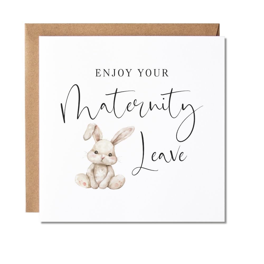 Maise & Rose Maternity Leave Card For Work Colleague or Friend P119 | Leaving To