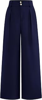 BTFBM Wide Leg Dress Pants Women Business Casual Outfits