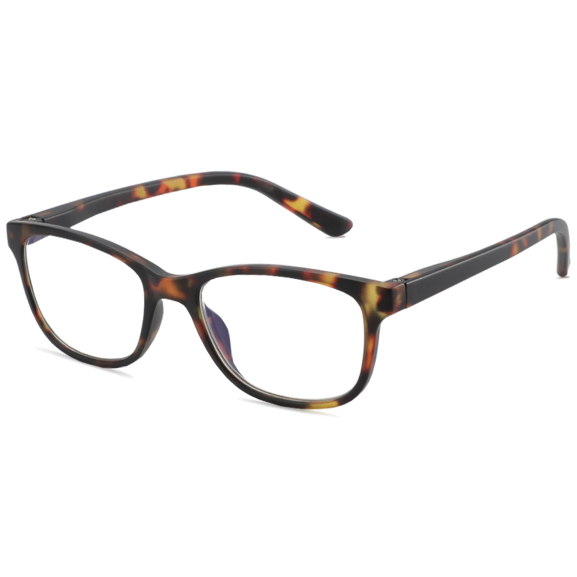 ZENOTTIC Kids Blue Light Blocking Glasses Anti Glare Lens Lightweight Frame Comp