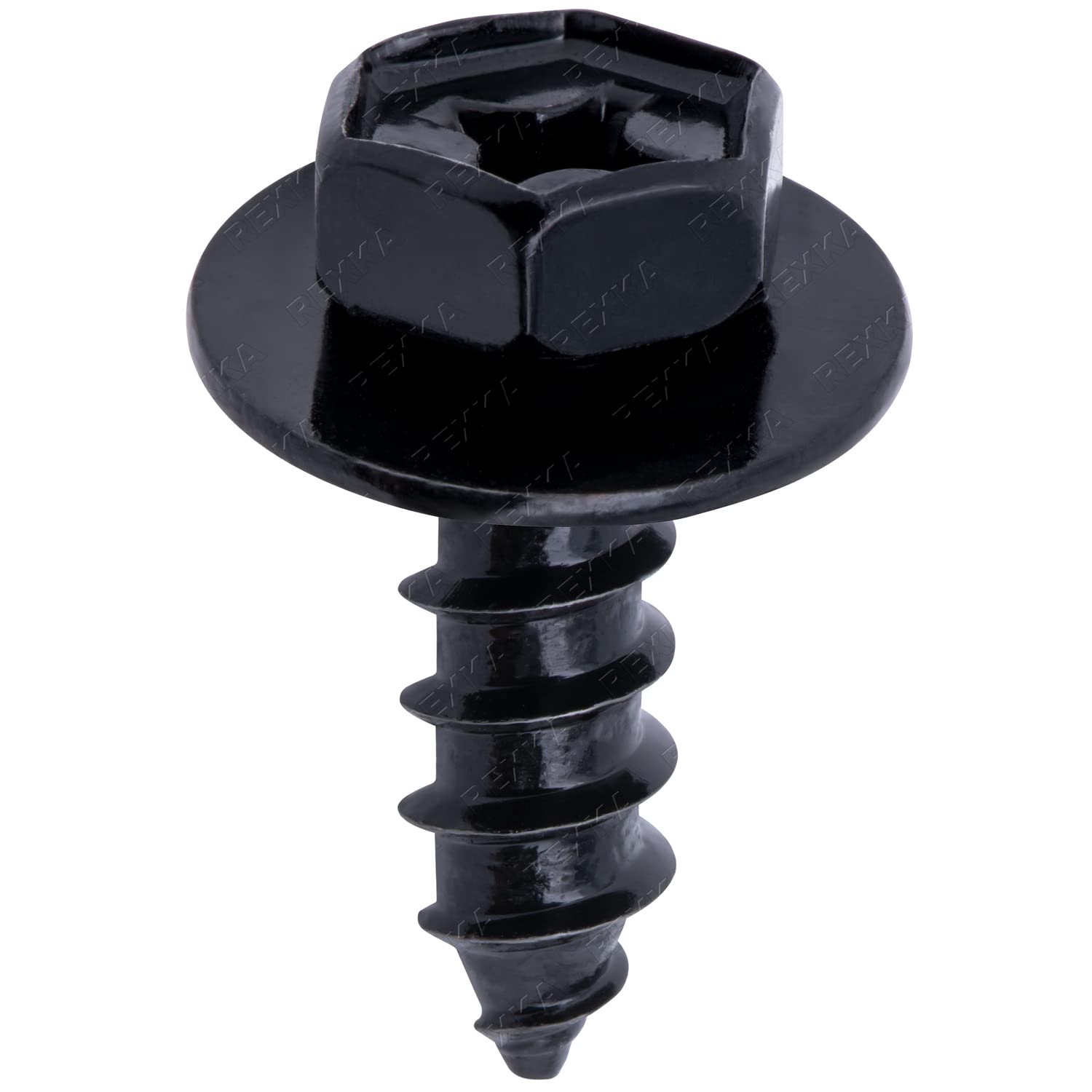 Rexka 30pcs Bumper Cover Splash Shield Mud Guard Screw Bolt for Toyota Lexus 901